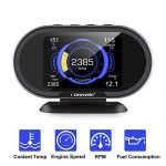 KW206 Auto Onboard Computer Gauge and OBII Engine Scanner