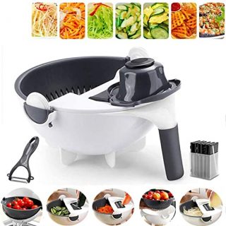 9 In 1 Hand Held Spiralizer( Including Delivery.)